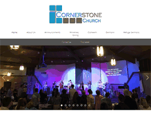 Tablet Screenshot of cornerstonedover.org